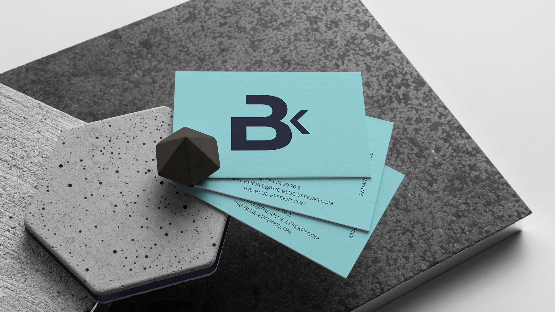 The Blue Effekkt Branding Corporate Design Business Cards